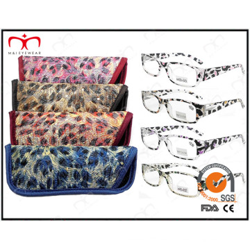 Fashionable Match bolsa patrón animal gafas Eyewearframe lectura gafas (MRP21658)